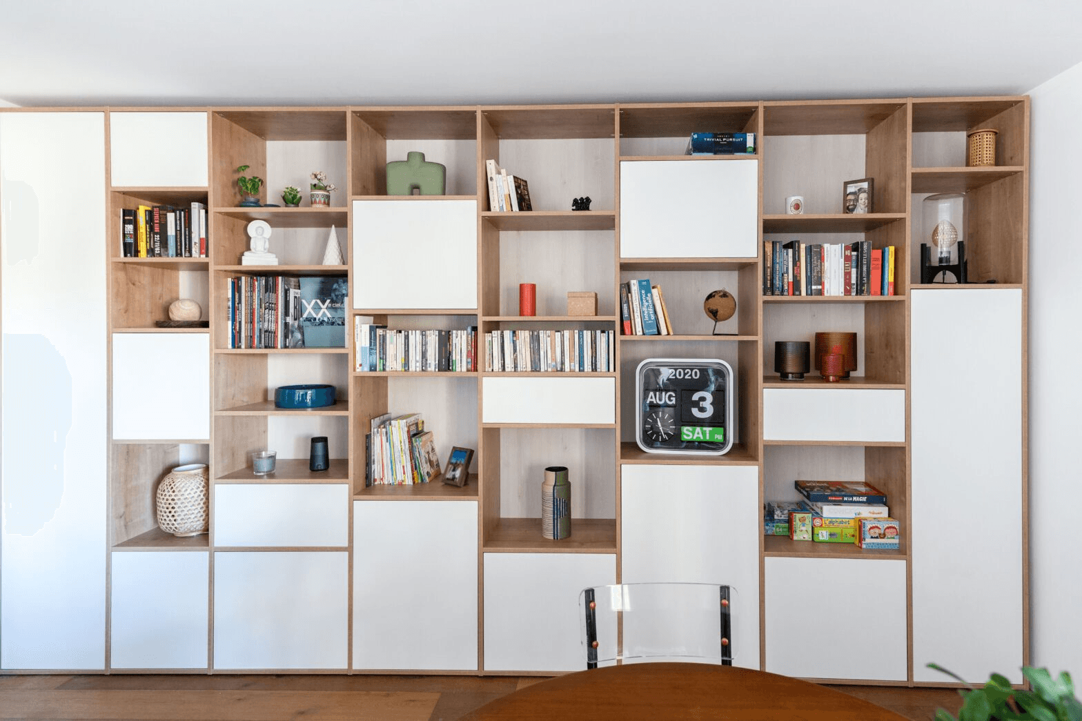 Bibliothèque sur mesure ArchiMeuble